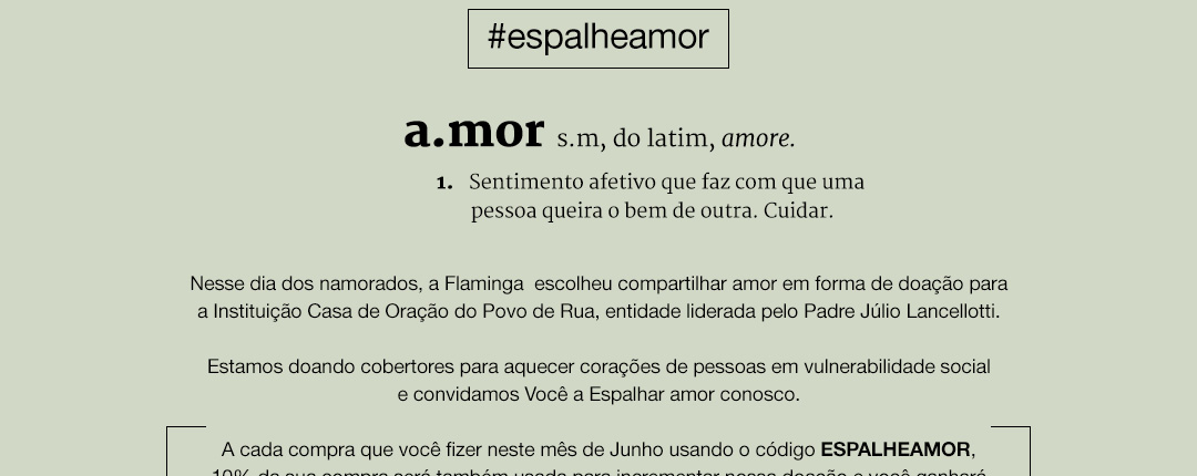 Dia dos Namorados Flaminga